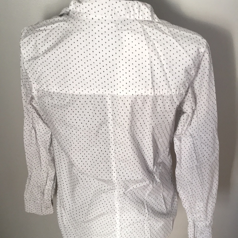 Heart patterned button up - Picture 2 of 3